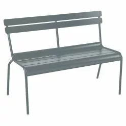 Fermob Luxembourg Bench 118, Storm Grey