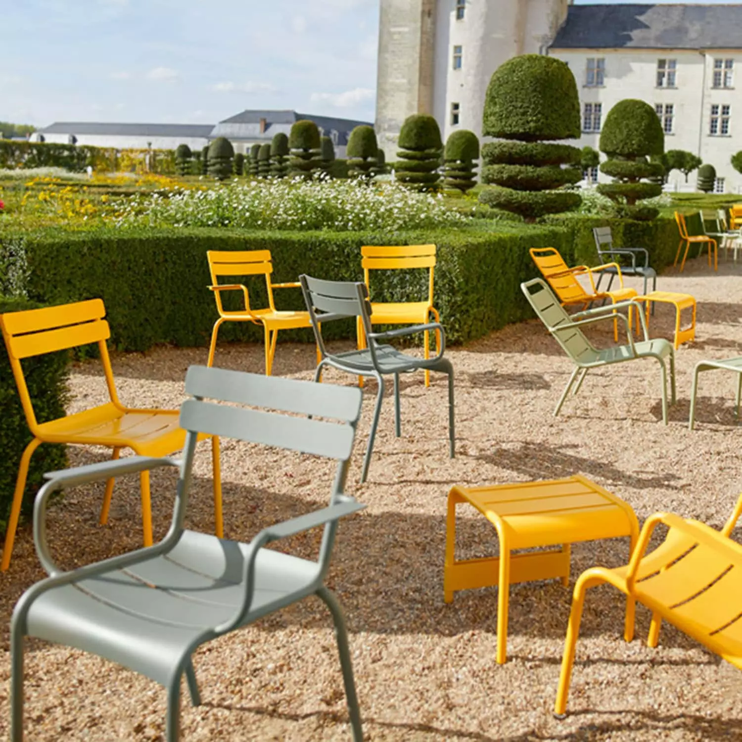 Fermob Luxembourg Fauteuil Laag, Deep Blue - Afbeelding 2