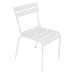 Fermob Luxembourg Chair, Cotton White