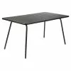 Fermob Luxembourg Table 143x80, Liquorice