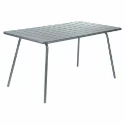 Fermob Luxembourg Table 143x80, Storm Grey