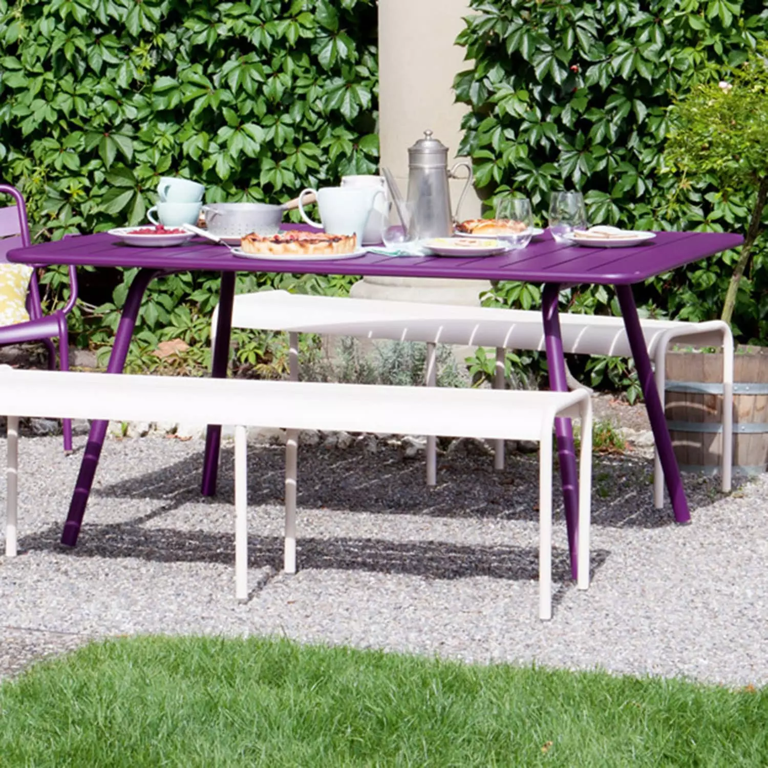 Fermob Luxembourg Table 165x100, Cotton White - Afbeelding 2