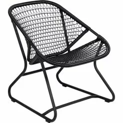 Fermob Sixties Fauteuil, Liquorice