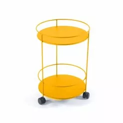 Fermob Small Table Wheels Ă40 Cm, Honey