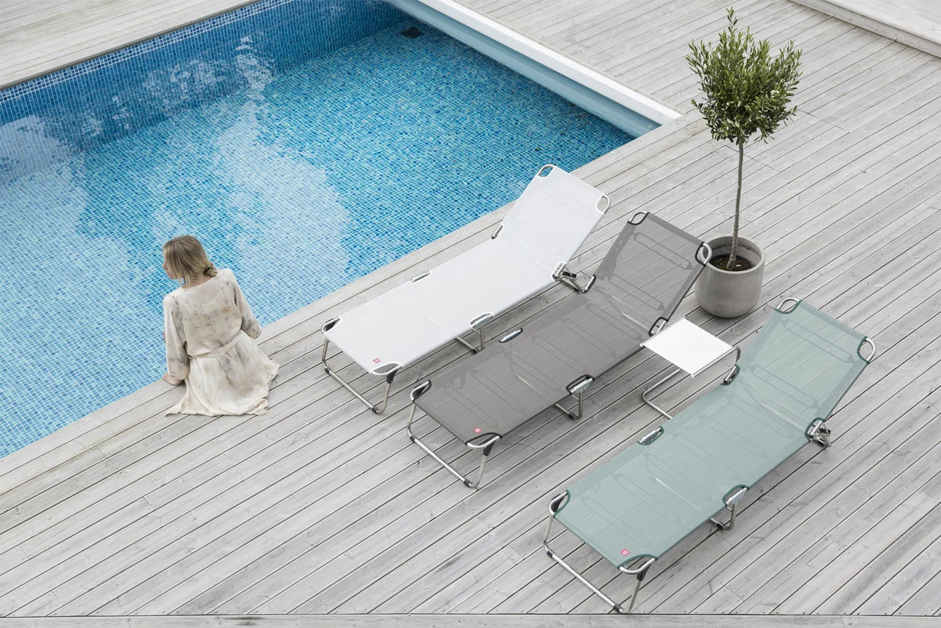 FIAM Amigo Sunbed, White - Afbeelding 6