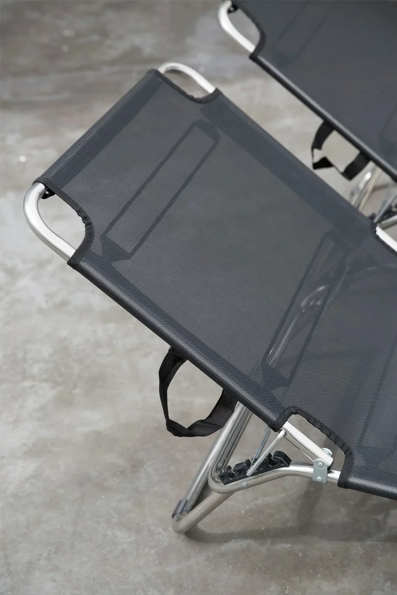 FIAM Amigo Sunbed, Black - Afbeelding 3