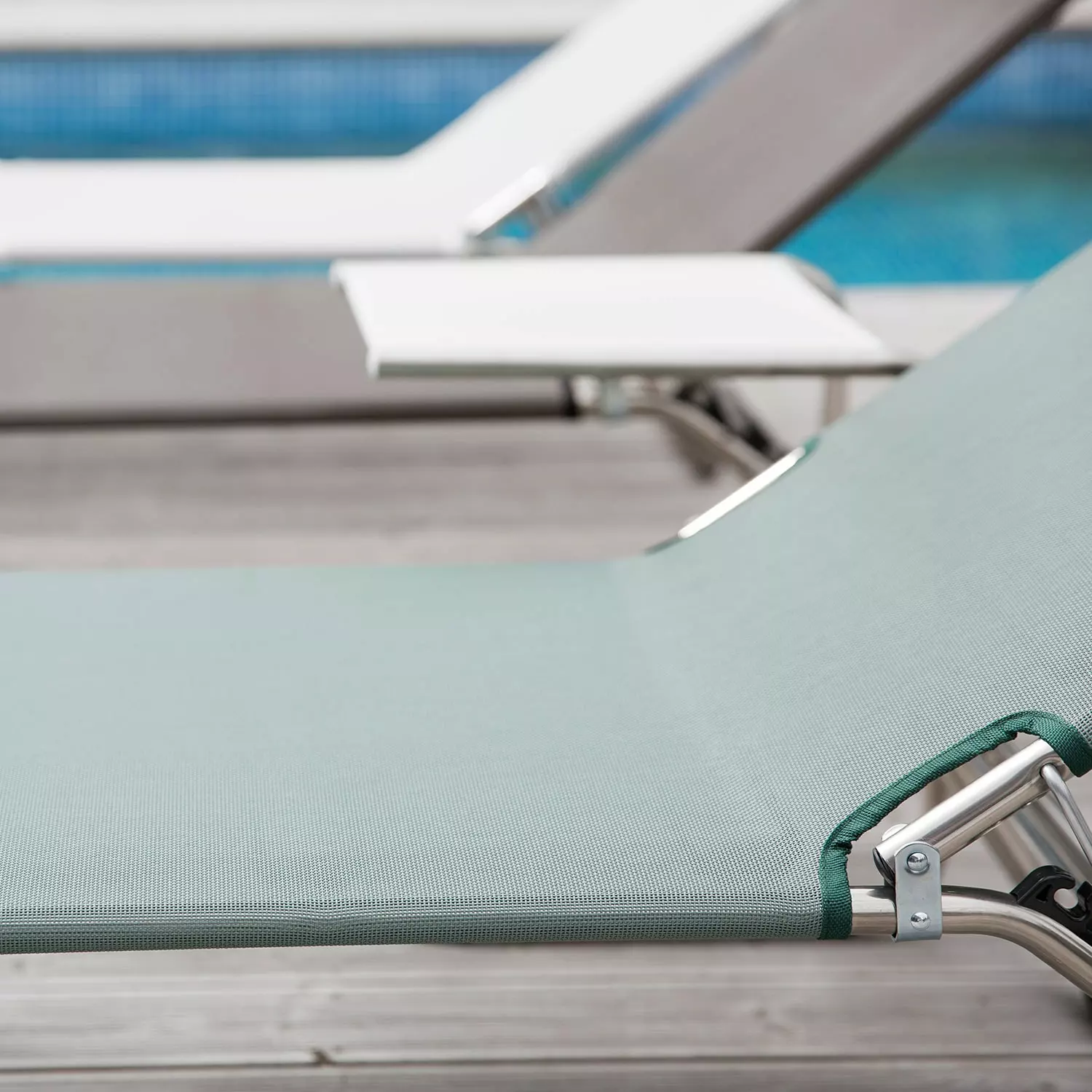 FIAM Amigo Sunbed, Sage Green - Afbeelding 2