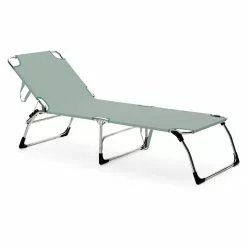 FIAM Amigo XXL Sunbed. Sage Green