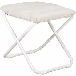 FIAM Chico Soft Footrest, Beige ( White Frame)