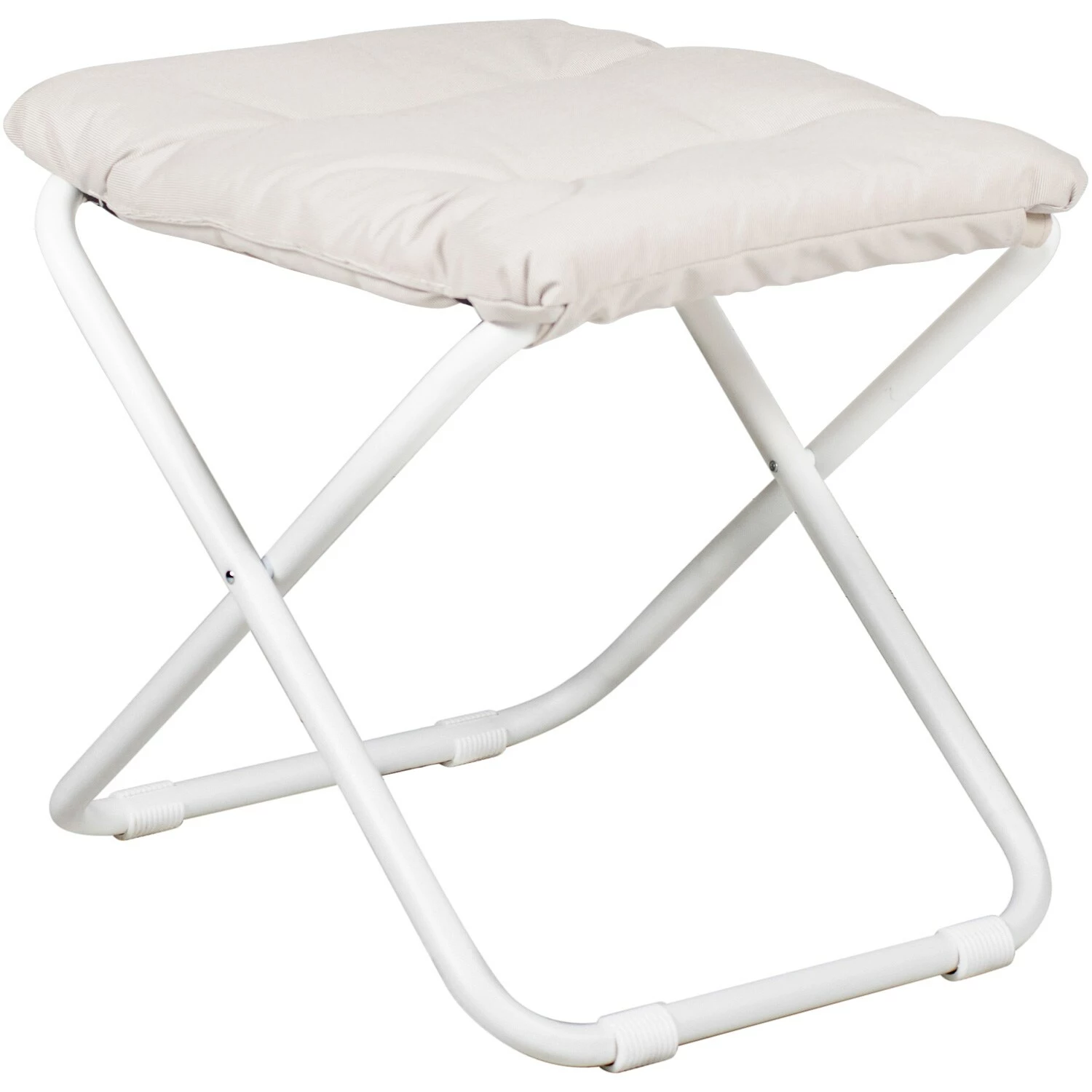 FIAM Chico Soft Footrest, Beige ( White Frame)