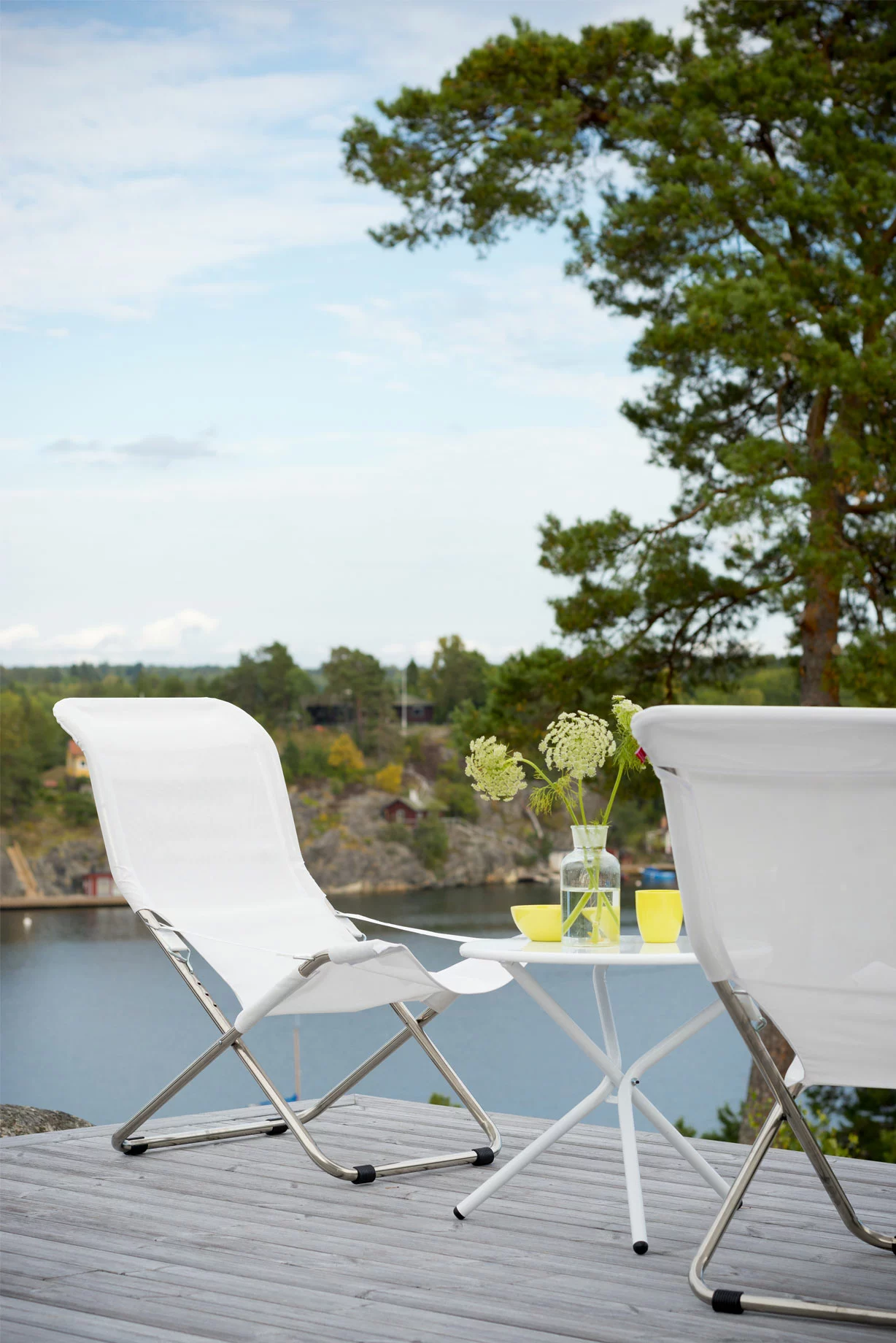 FIAM Fiesta Ligstoel, Wit - Afbeelding 2