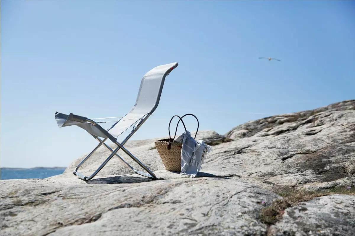 FIAM Fiesta Ligstoel, Grijs - Afbeelding 3