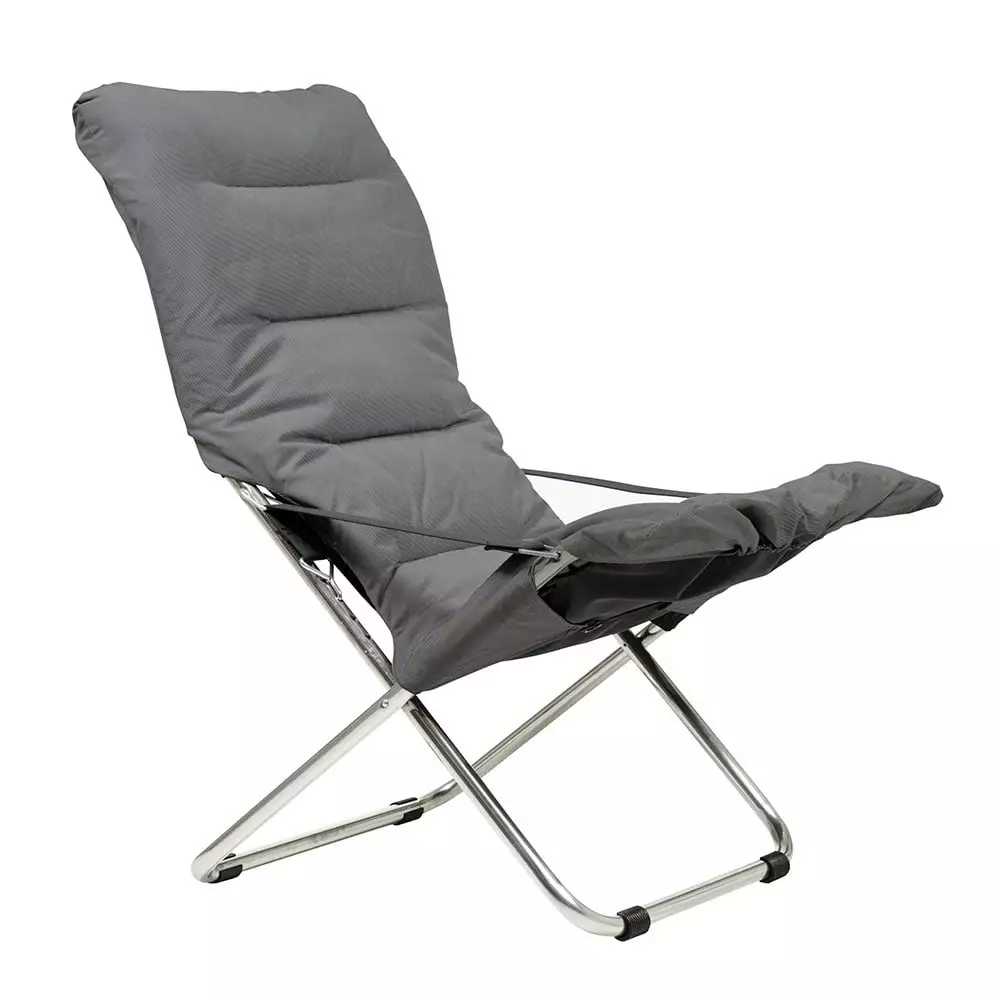 FIAM Fiesta Soft Deck Chair, Anthracite