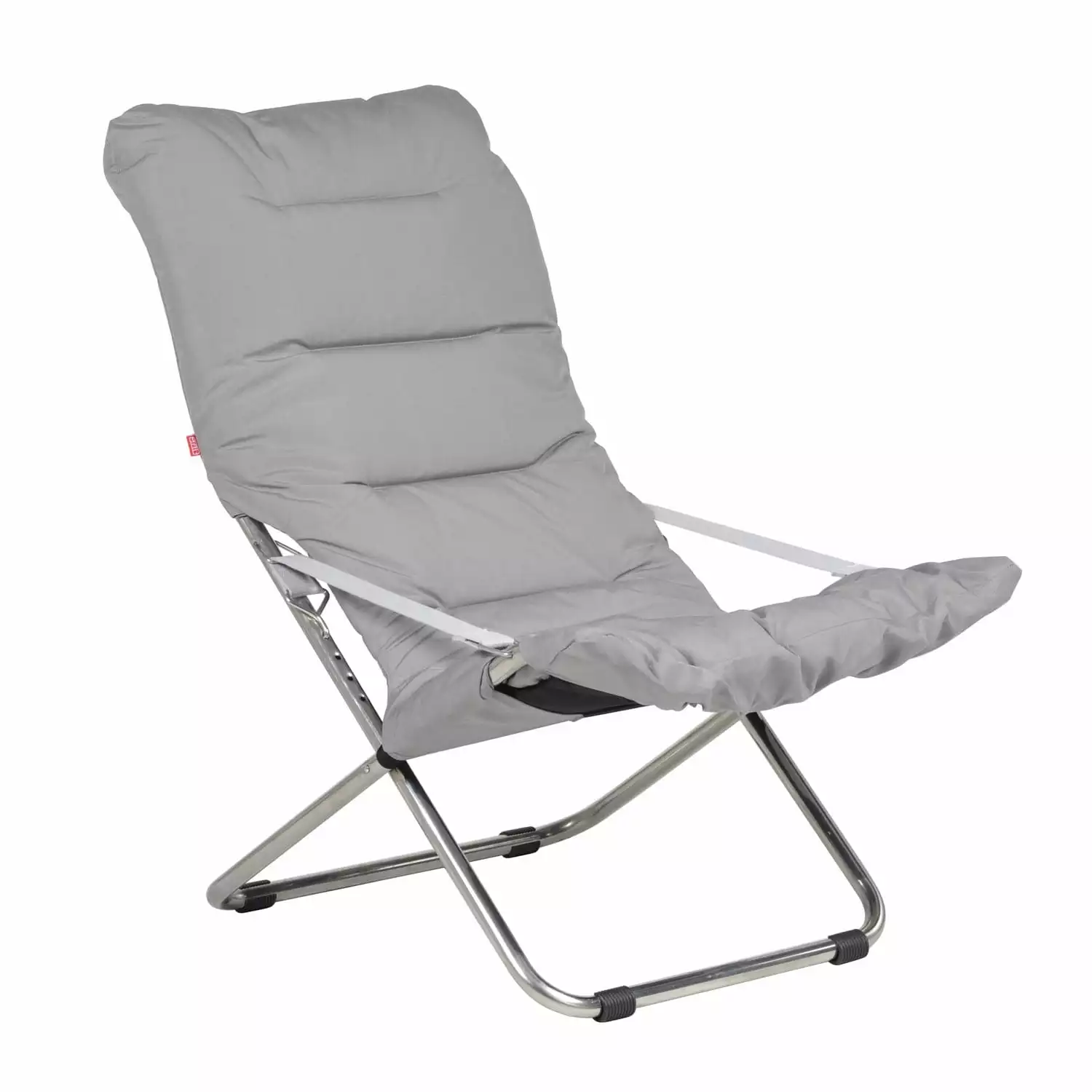 FIAM Fiesta Soft Deck Chair, Grey