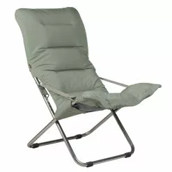 FIAM Fiesta Deck Chair, Sage Green