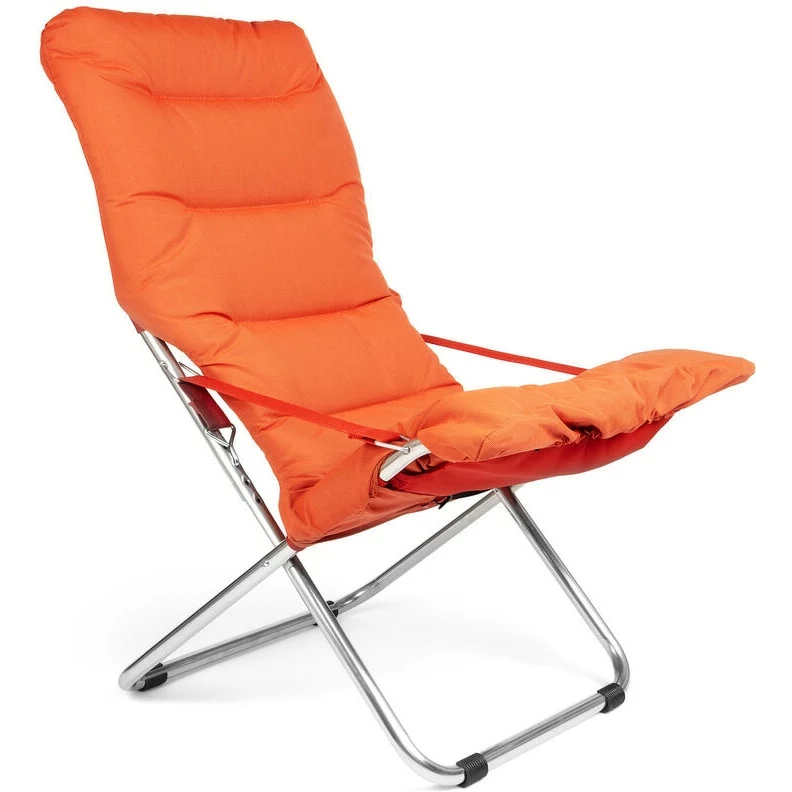 FIAM Fiesta Soft Deck Chair, Orange