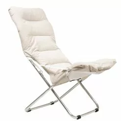 FIAM Fiesta Soft Deck Chair, Beige
