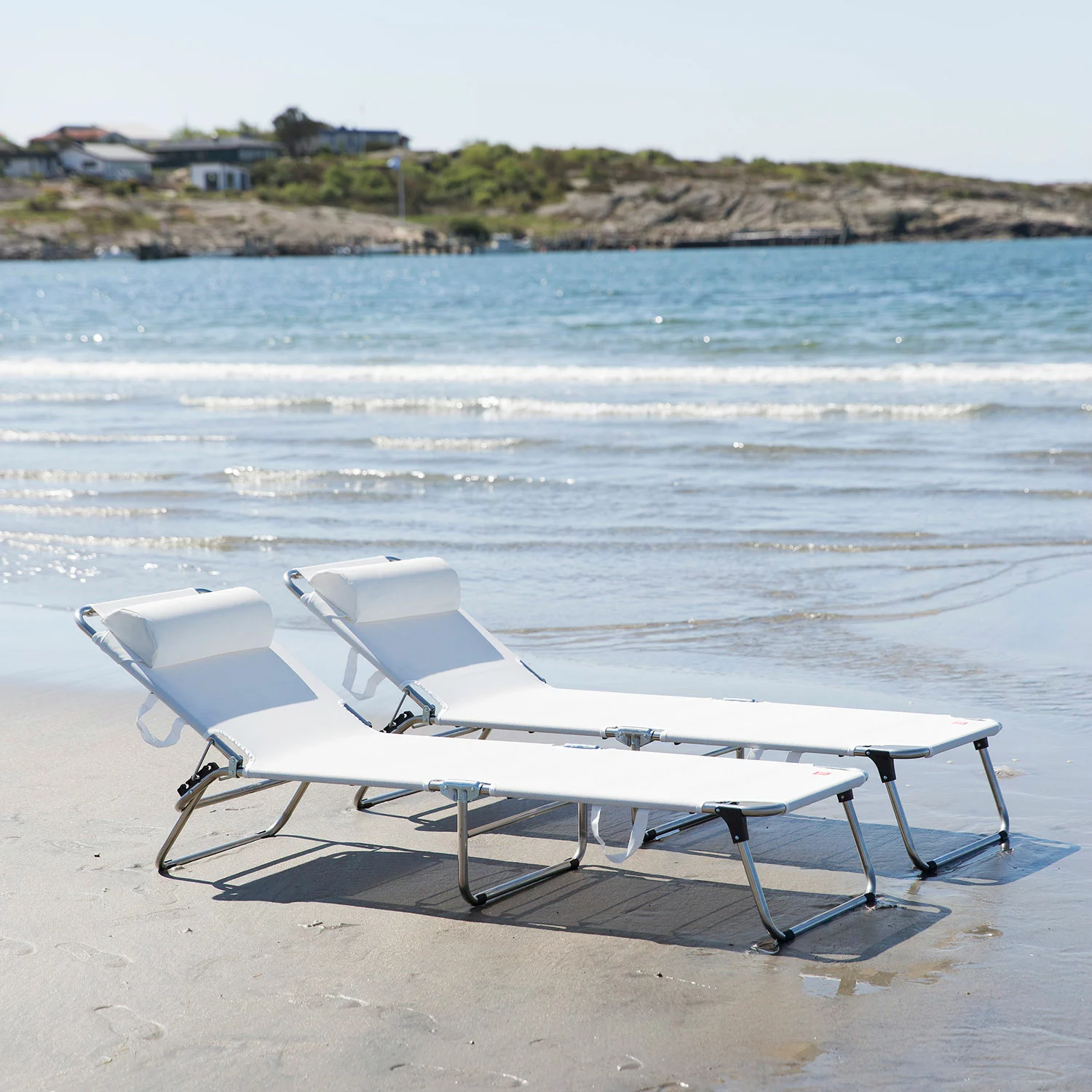 FIAM Amigo Sunbed, White - Afbeelding 2