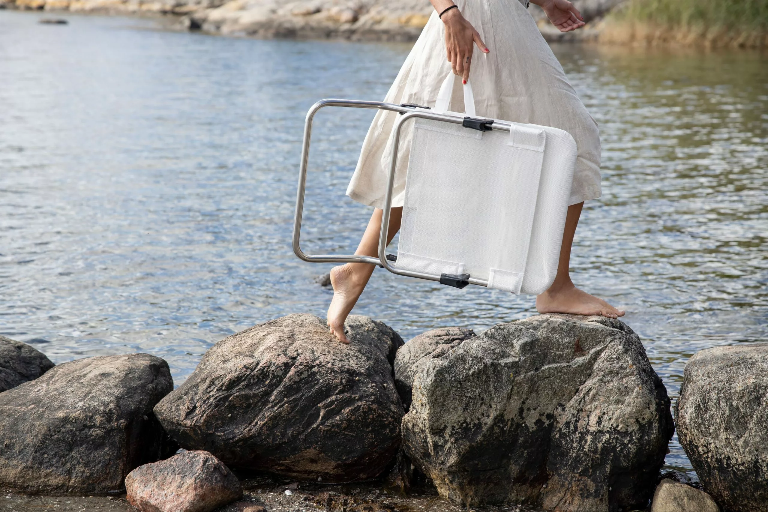 FIAM Quick Deck Chair, Sage Green - Afbeelding 6