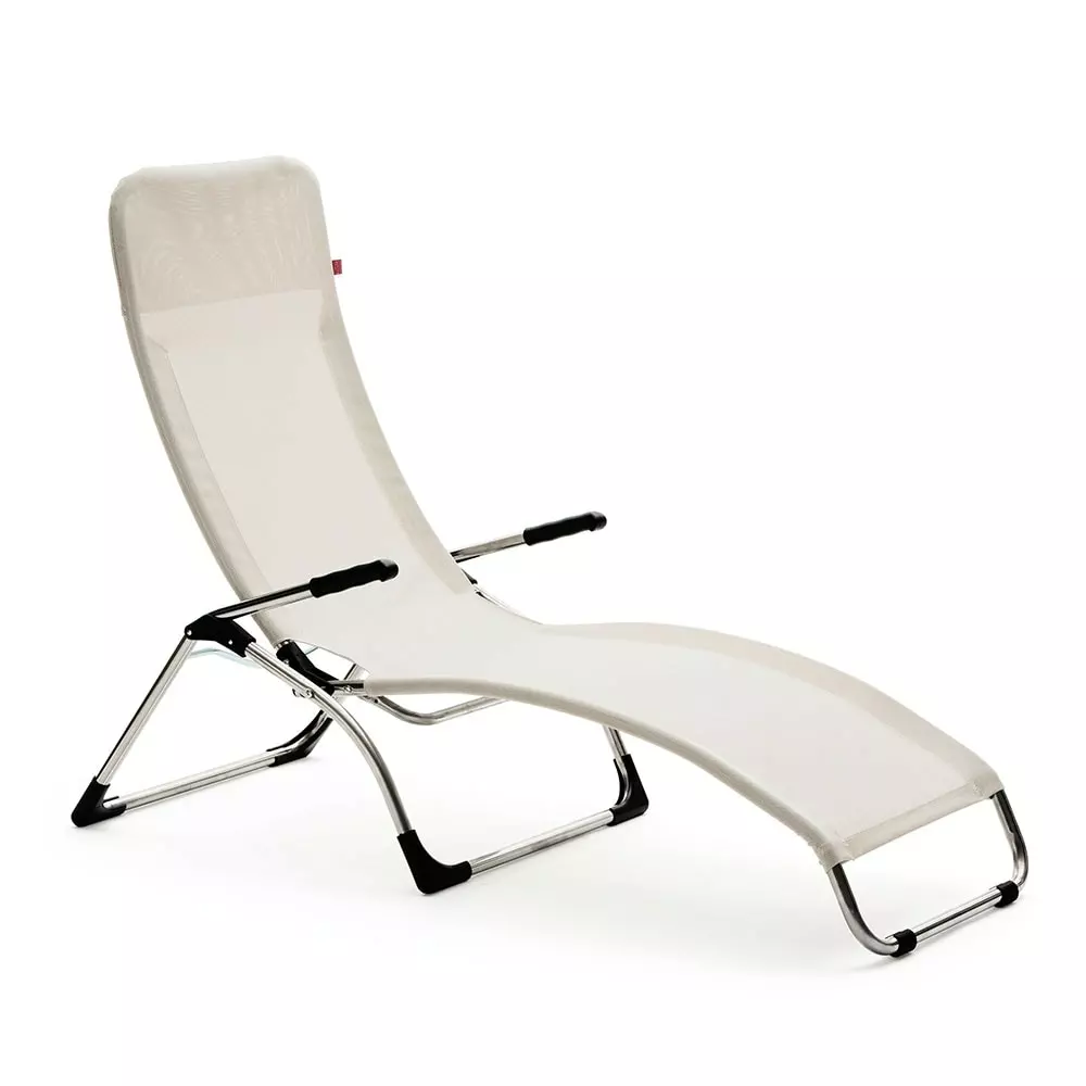 FIAM Samba Deck Chair, White