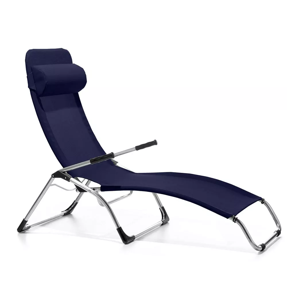 FIAM Samba Deck Chair, Marine Blue