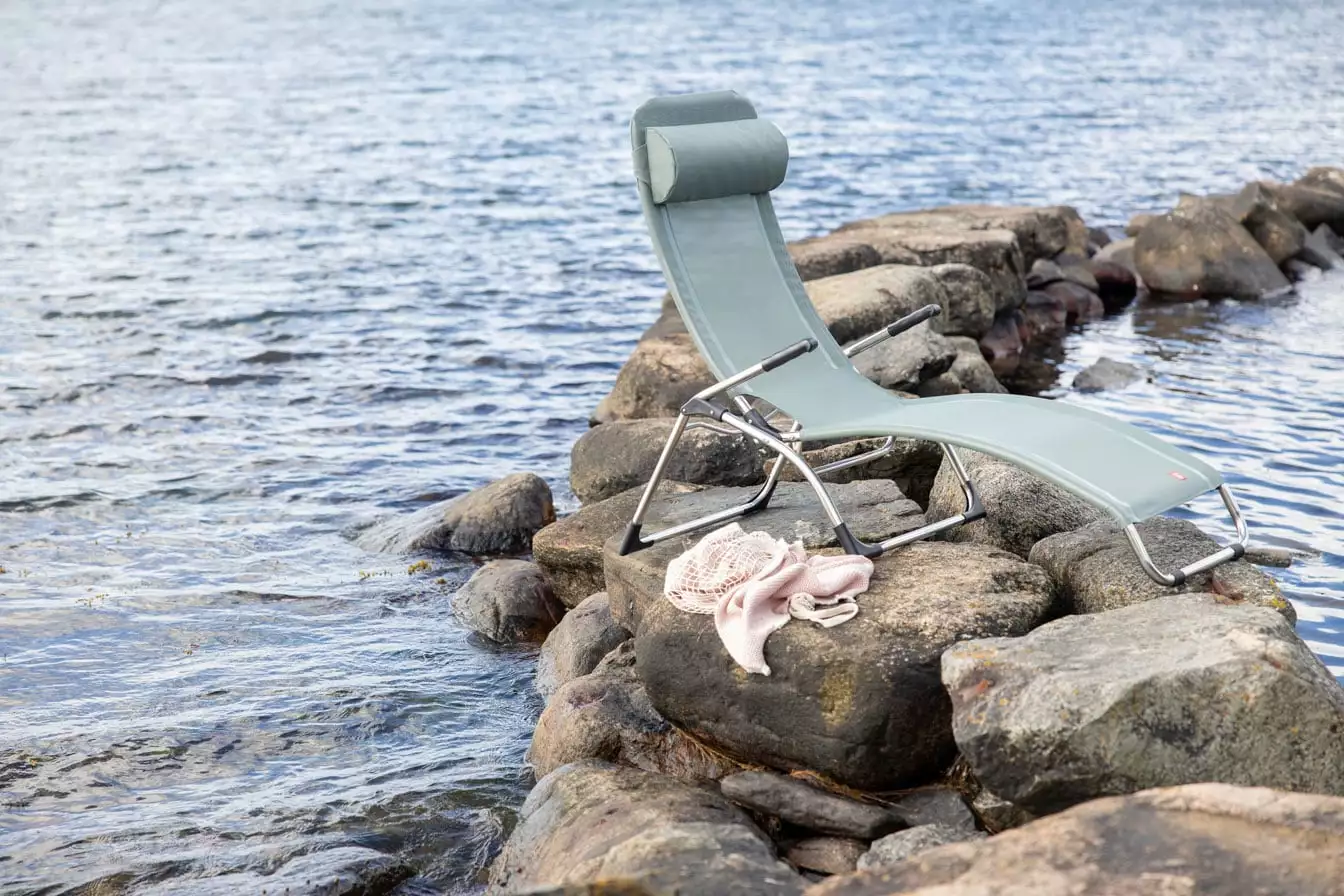 FIAM Samba Deck Chair, Sage Green - Afbeelding 6