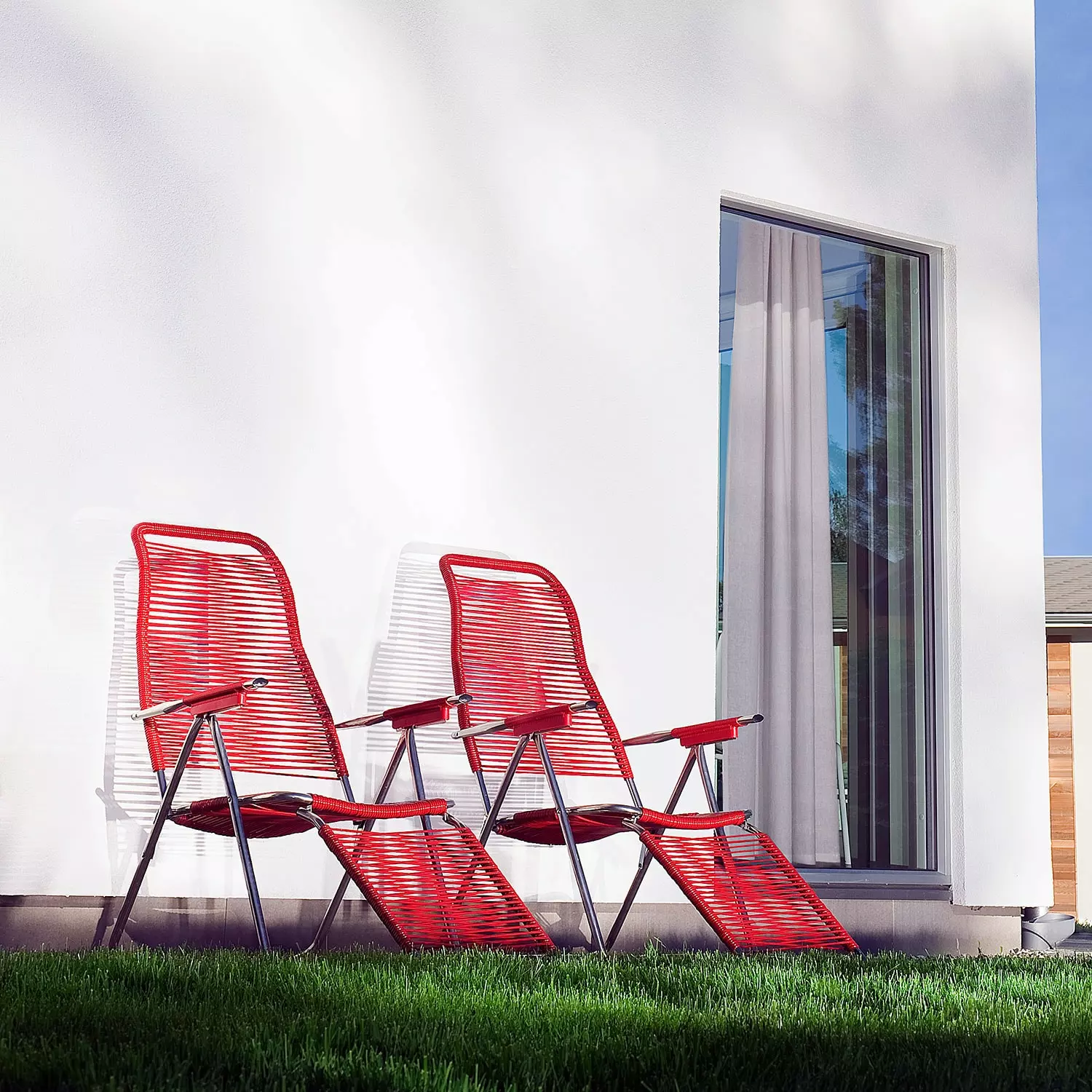 FIAM Spaghetti Ligbed, Rood - Afbeelding 2