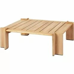 Gubi Atmosfera Salontafel Teak, 100x113 Cm