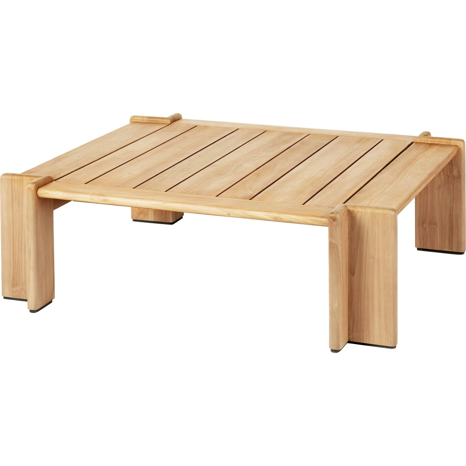 Gubi Atmosfera Salontafel Teak, 100x113 Cm