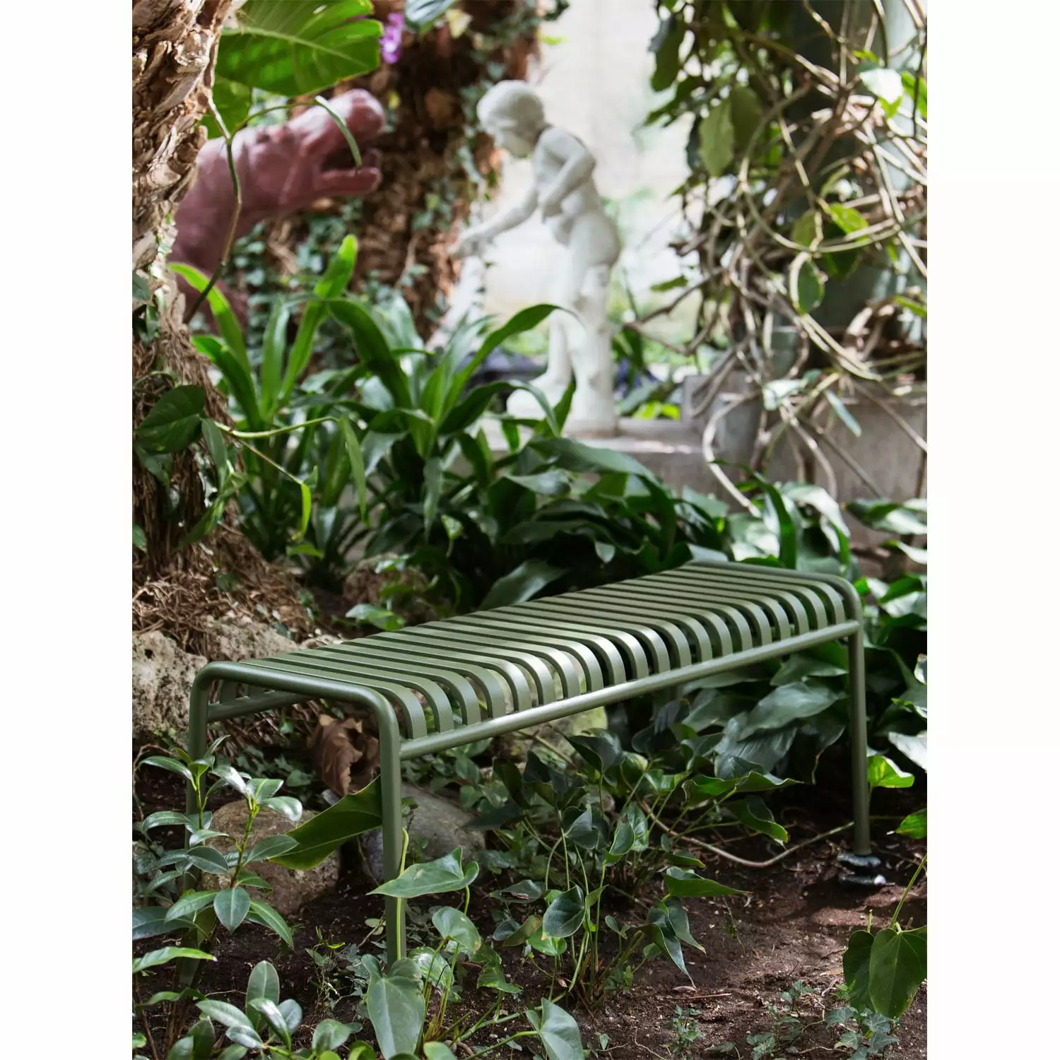 Hay Palissade Bank, Olijfgroen - Afbeelding 2