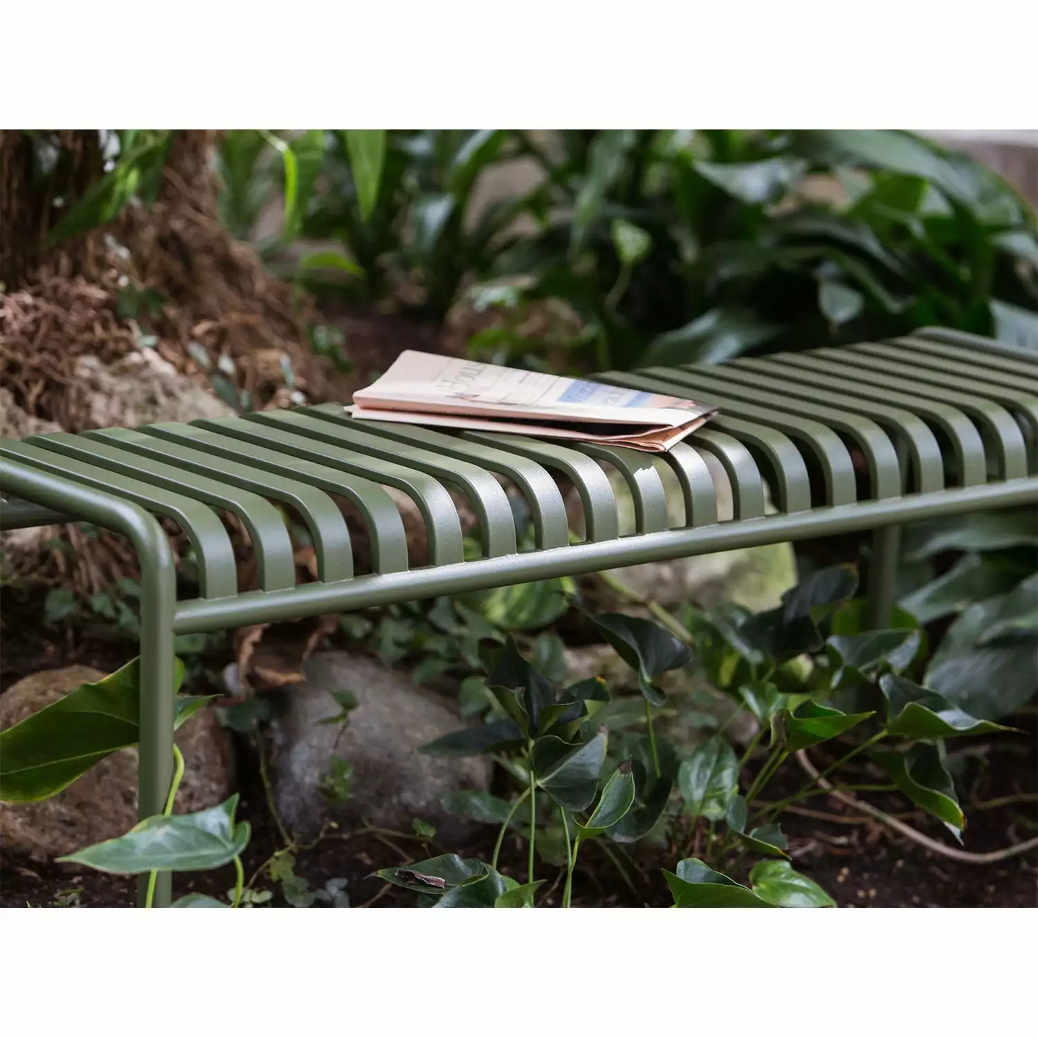 Hay Palissade Bank, Olijfgroen - Afbeelding 3