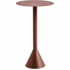Hay Palissade Cone Tafel Ø60 Cm, Iron Red
