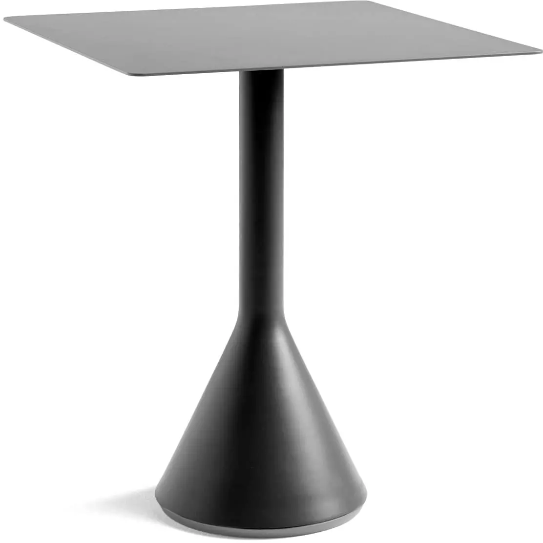 Hay Palissade Cone Tafel 65x65 Cm, Antraciet
