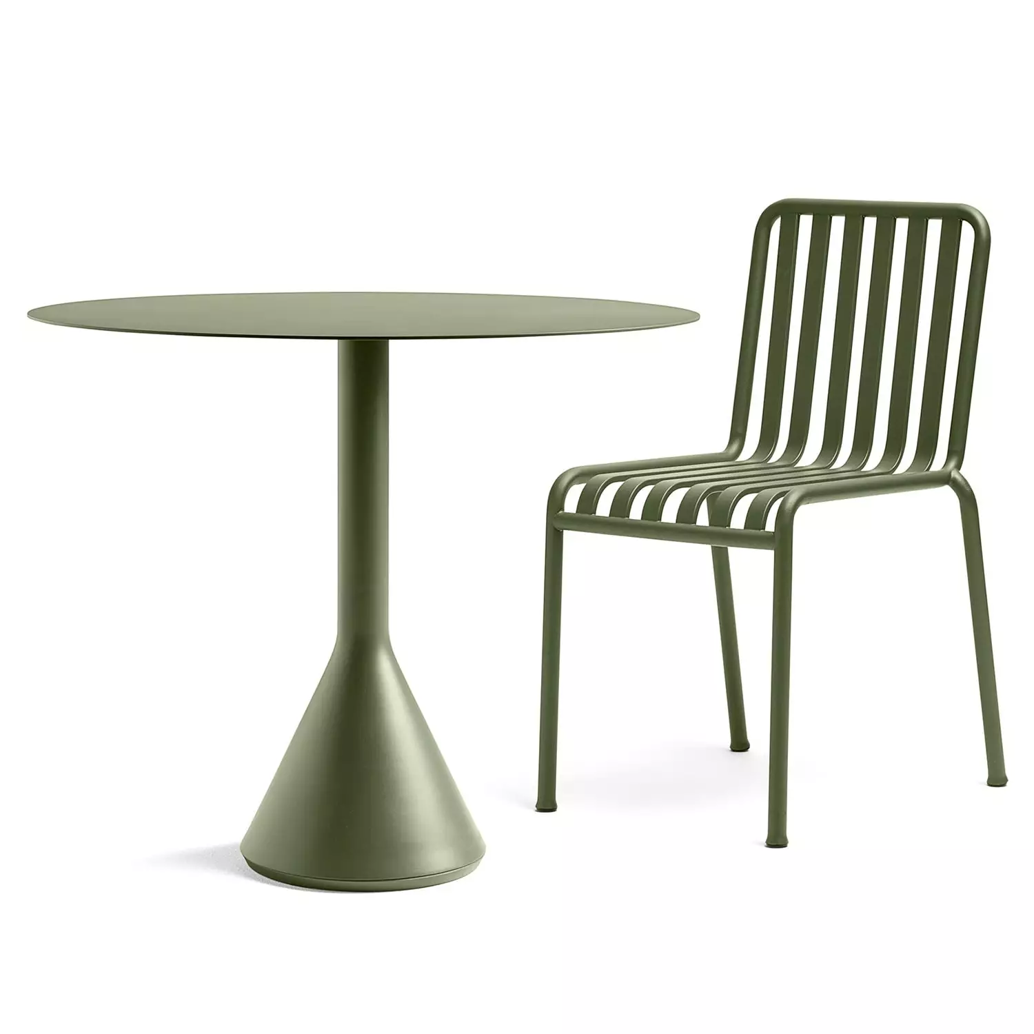Hay Palissade Cone Tafel Ø90 Cm, Olive - Afbeelding 4