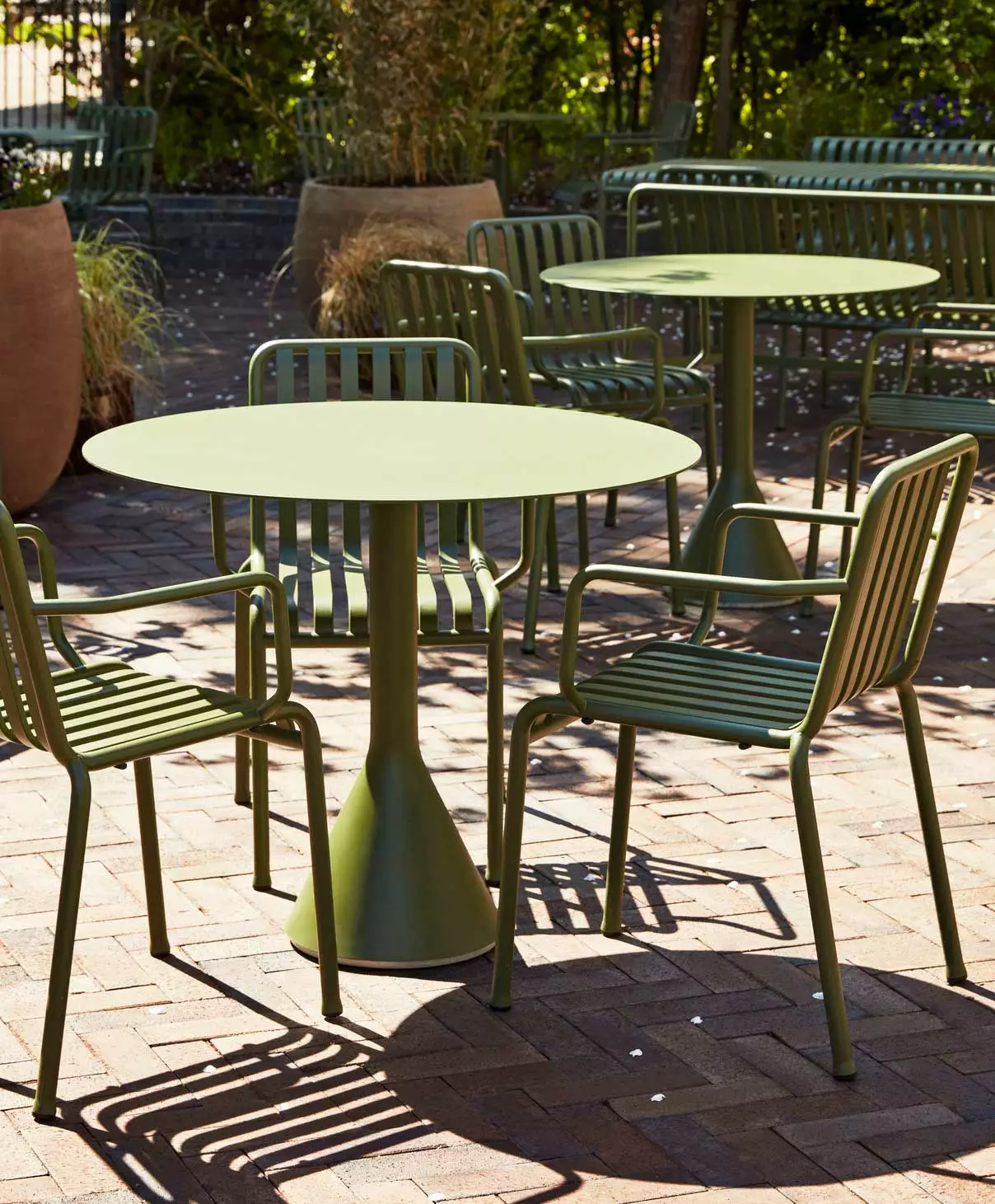 Hay Palissade Cone Tafel Ø90 Cm, Olive - Afbeelding 3