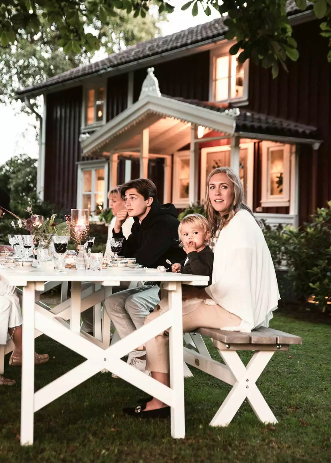 Hillerstorp Bullerö Tafel 90x200 Cm, Wit - Afbeelding 2