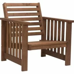 Hillerstorp Gotland Fauteuil, Thermisch Behandeld As