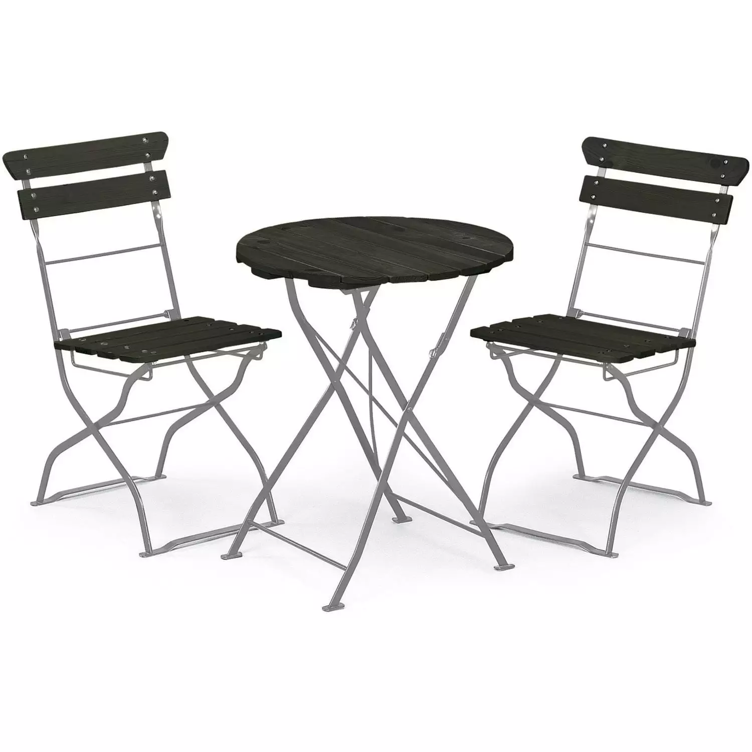 Hillerstorp Krögaren Bistrotafel Ø60x72 Cm, Zwart - Afbeelding 2