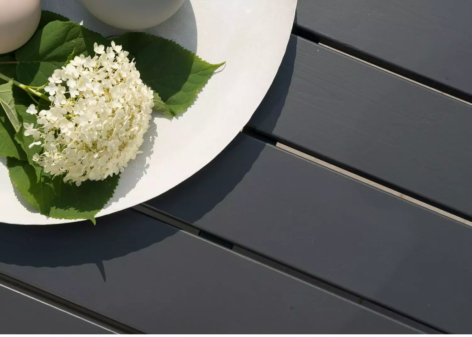 Hillerstorp Stoltö Eettafel 90x220x72 Cm, Orkaangrijs - Afbeelding 4