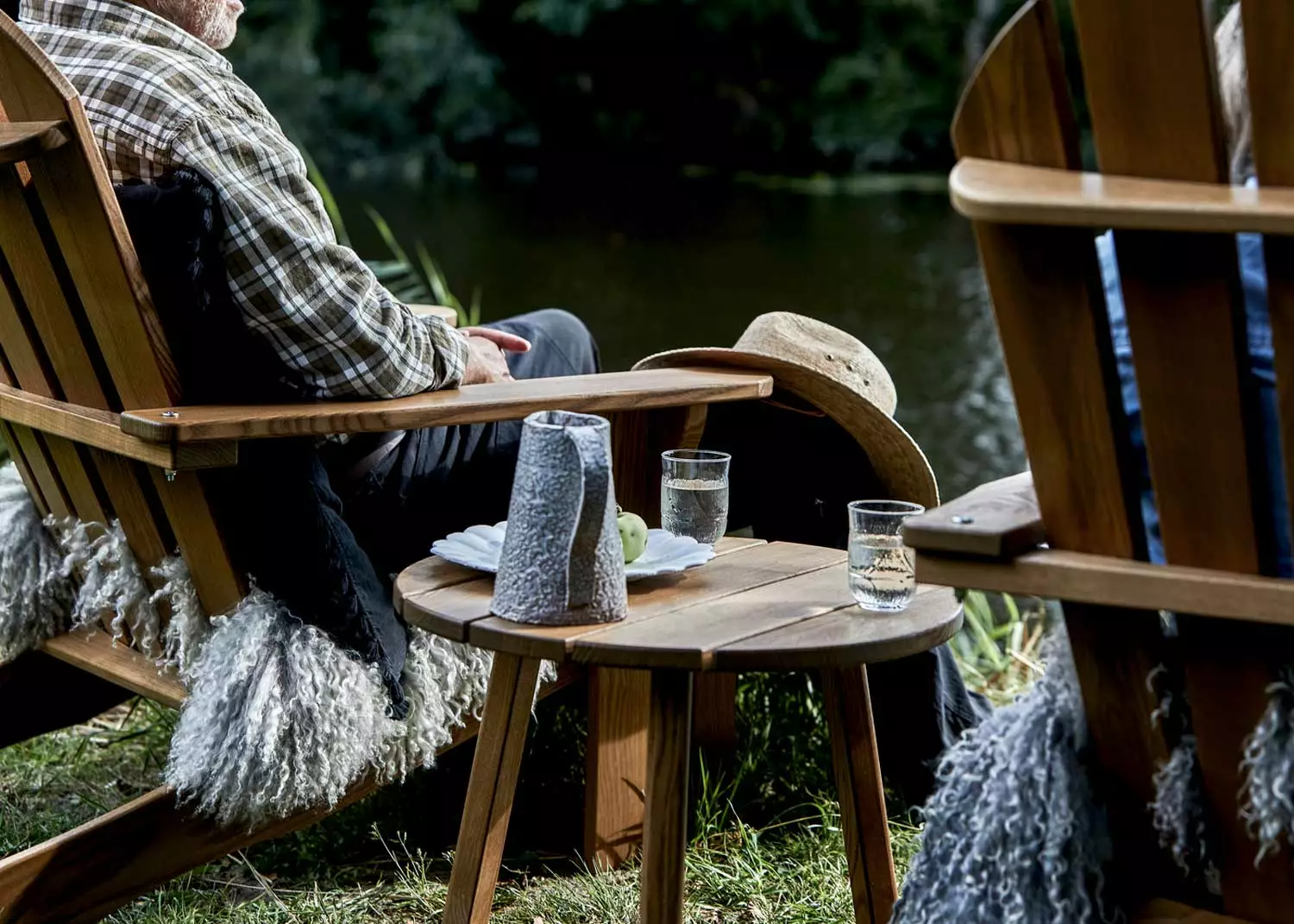 Hillerstorp Tennessee Bijzettafel Ø50x41 Cm, Thermisch Behandeld As - Afbeelding 2