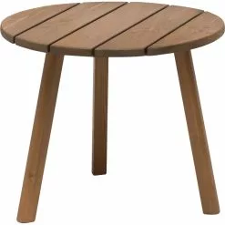 Hillerstorp Tennessee Bijzettafel Ø50x41 Cm, Thermisch Behandeld As