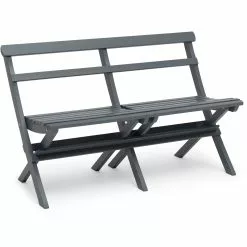 Hillerstorp Torpet Bank, Staalgrijs