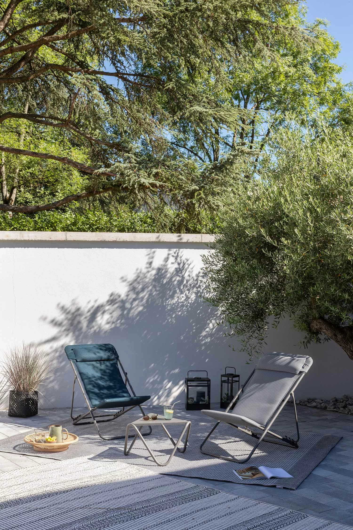 Lafuma Maxi Transat+ BeComfort® Ligstoel, Bleu Encre - Afbeelding 4