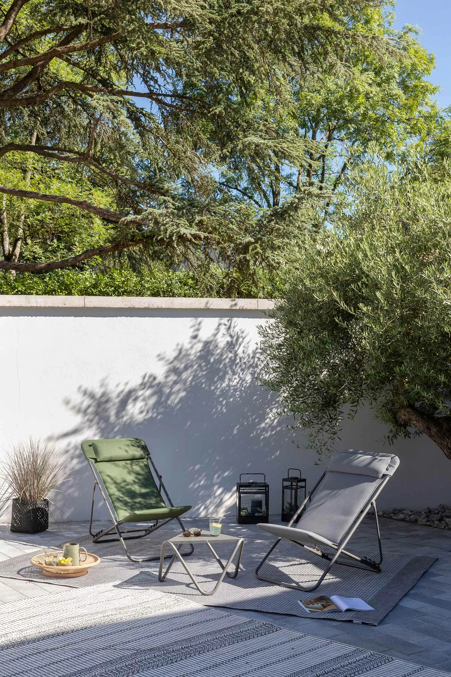 Lafuma Maxi Transat+ BeComfort® Ligstoel, Olijfgroen - Afbeelding 4