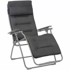 Lafuma Futura BeComfort Relaxation Chair, Dark Grey / Titan