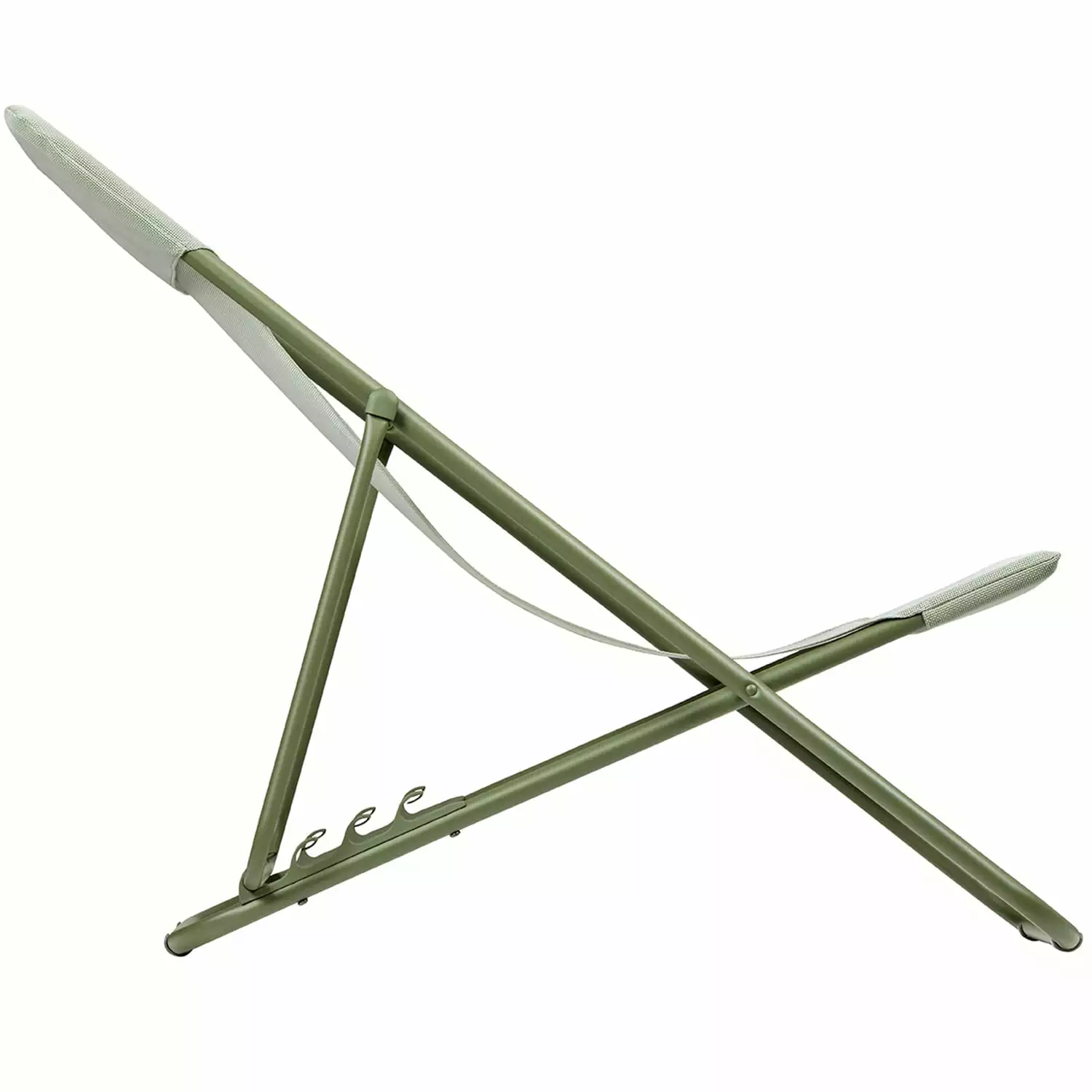 Lafuma Maxi Transat Colorblock Batyline® Iso Ligstoel, Moss - Afbeelding 2