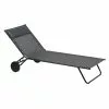 Lafuma Miami Batyline Sun Bed, Duo Obsidian