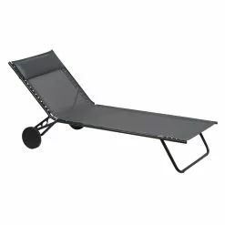 Lafuma Miami Batyline Sun Bed, Duo Obsidian
