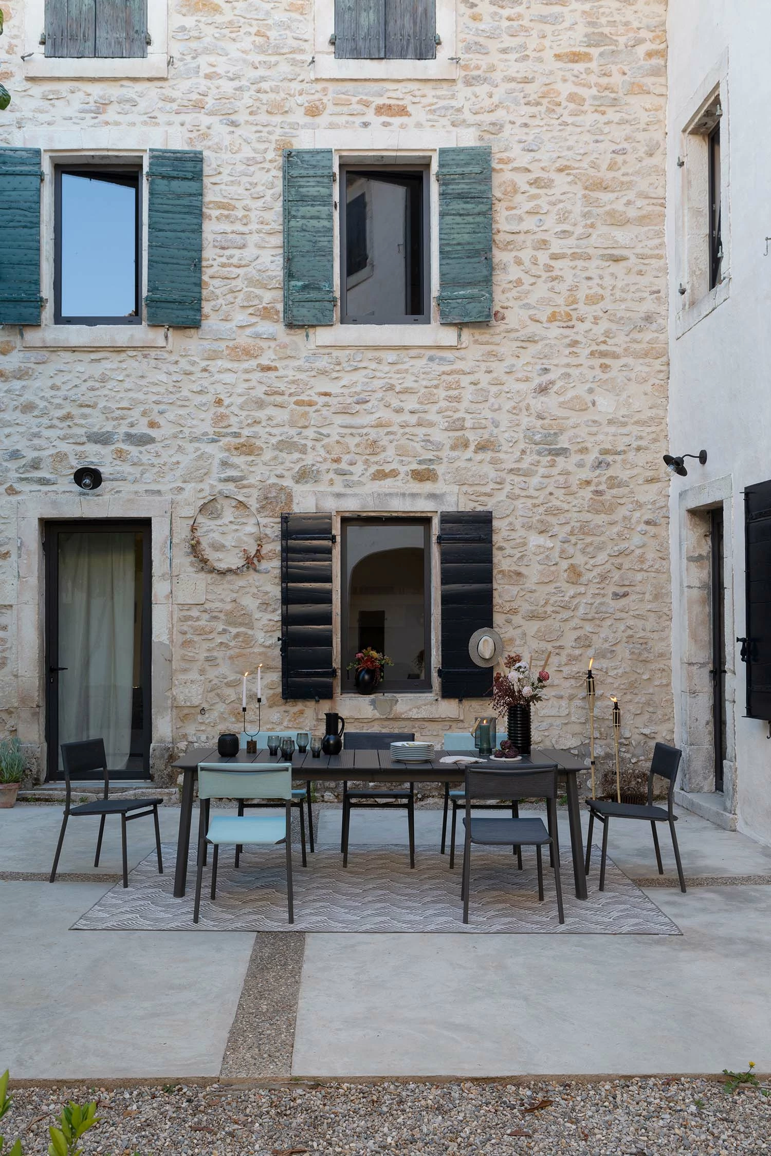 Lafuma Oron Tafel Aluminium, M 100x170-205 Cm, Titan - Afbeelding 2