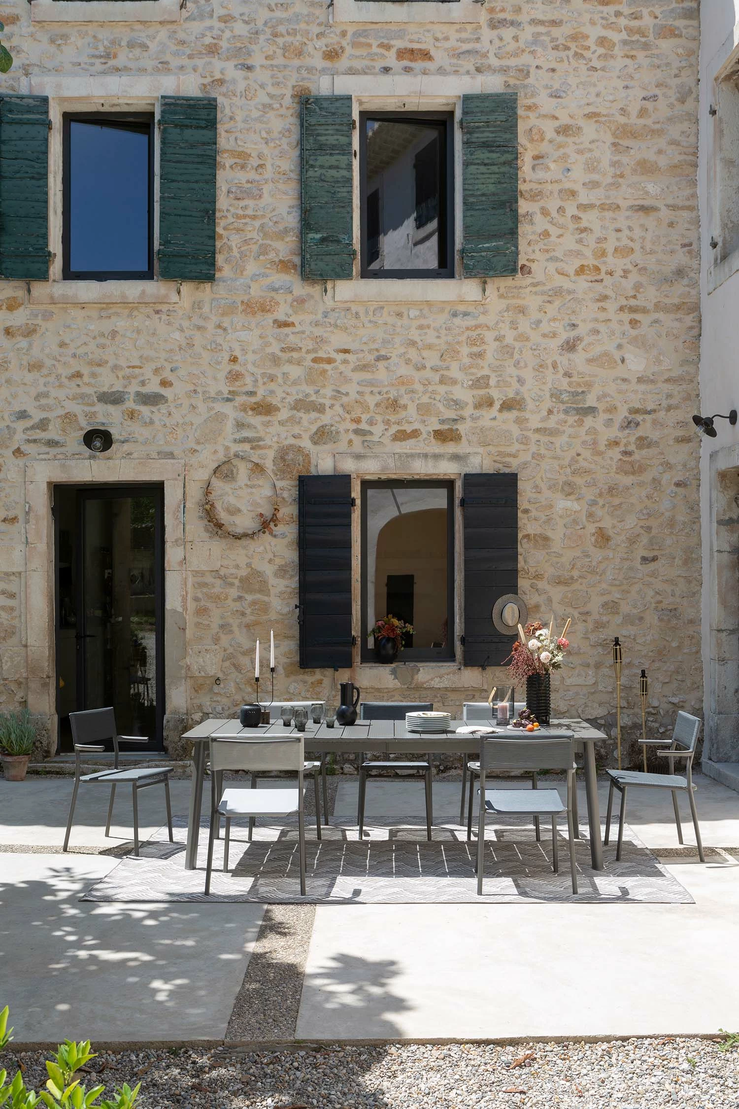 Lafuma Oron Tafel Aluminium, M 100x170-205 Cm, Titan - Afbeelding 3